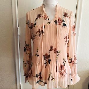 EUC Pleione floral blouse